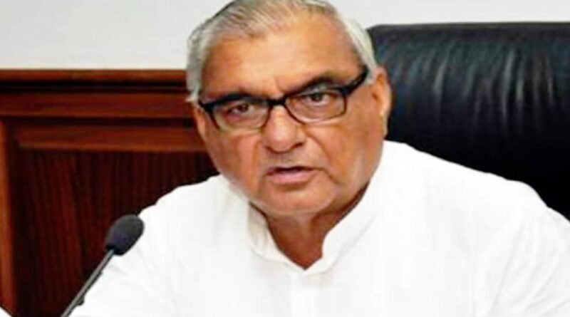 Hooda ने बेमौसम बारिश से फसलों को हुए नुकसान का आकलन करने की मांग की